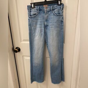 MOTHER Light Blue Straight Leg Jeans